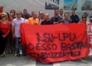 Manifestazione LSU LPU