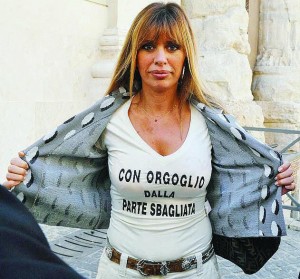 alessandra-mussolini_maglia_LaStampa