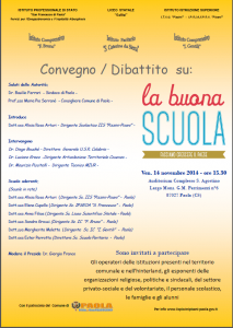 Locandina del convegno