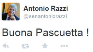 Buona Pascuetta di Razzi