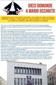 10 domande a Mario Occhiuto