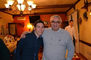 Con Antonio Vetere