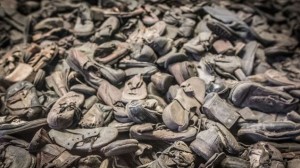 Le scarpe delle vittime dei campi di sterminio nazisti