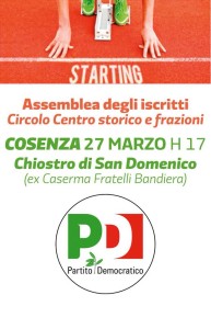 Assemblea aperta del I Circolo PD del Centro Storico