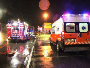 Ambulanza e Vigili del fuoco