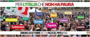 Manifestazione Nazionale l'Italia che non ha paura 2