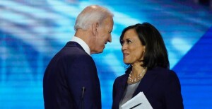 Joe Biden e  Kamala Harris, Presidente e Vicepresidente degli Stati Uniti d'America