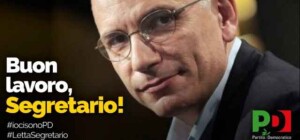 Buon lavoro Segretario Enrico Letta