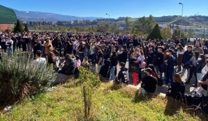 Protesta degli studenti al liceo Valentini Majorana di Castrolibero